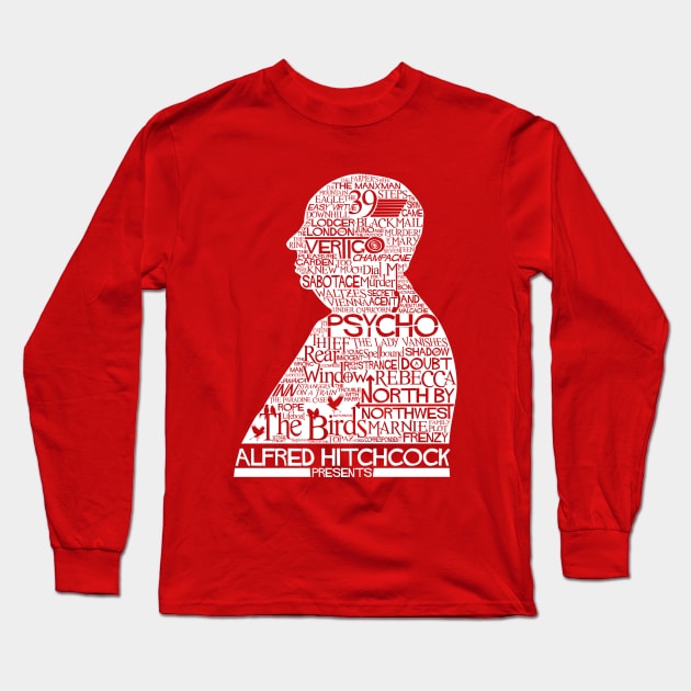 Alfred Hitchcock Presents... Long Sleeve T-Shirt by renduh